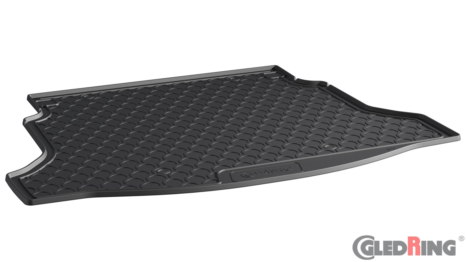 Original Gledring Premium Gummi Kofferraummatte - HONDA Civic HB MK10 (5-türig / Unterer Boden Ohne Ersatzrad) 2017-2021